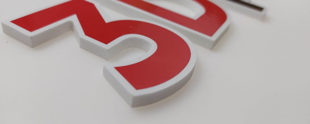 3D reklama 3D logo z PVC