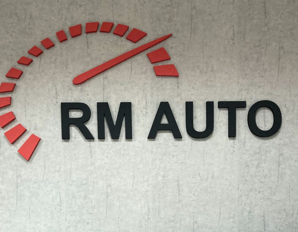 3D logo RM auto